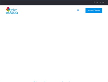 Tablet Screenshot of cliceduca.com
